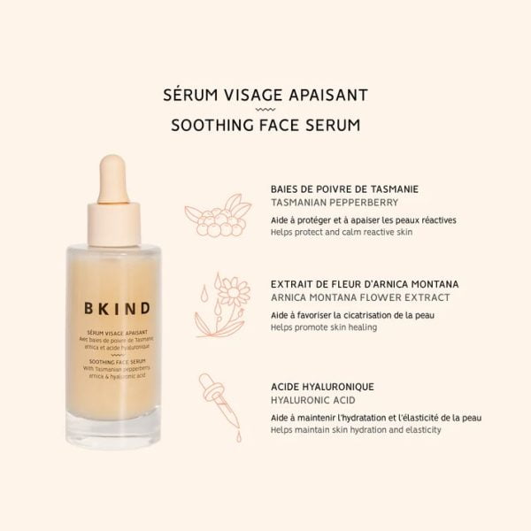 Sérum visage apaisant avec Arnica et acide hyaluronique – Image 3